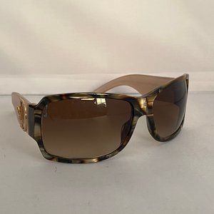Dior Sunglasses Brown w/ Tan Arms